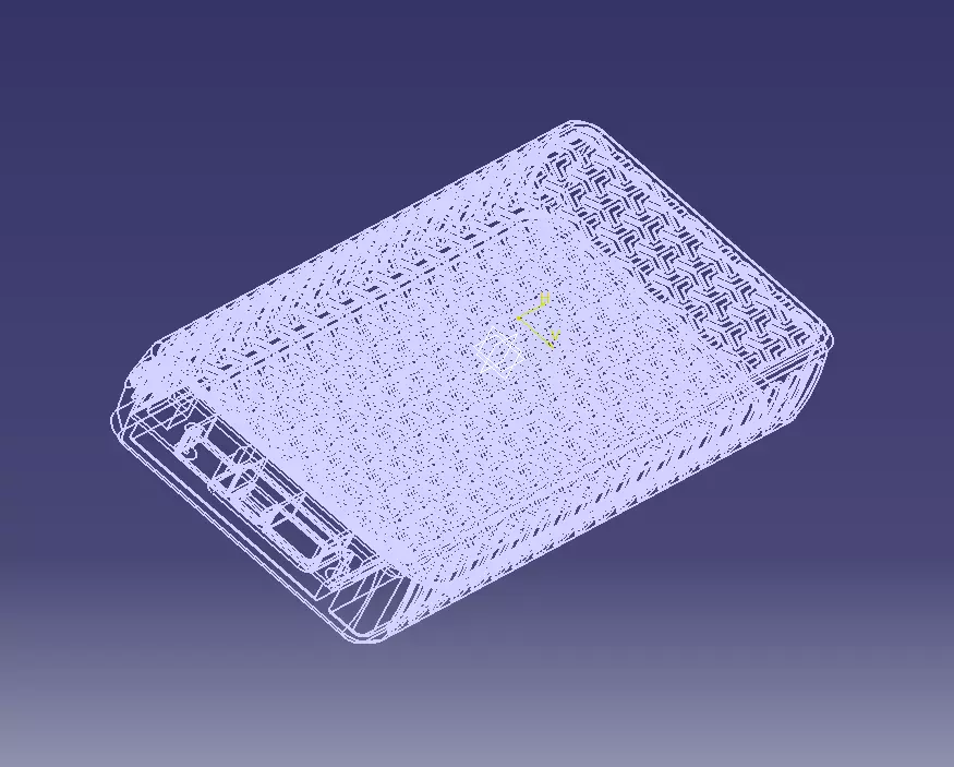 Power Bank Enclosure Stone Block Style 3D print model_22