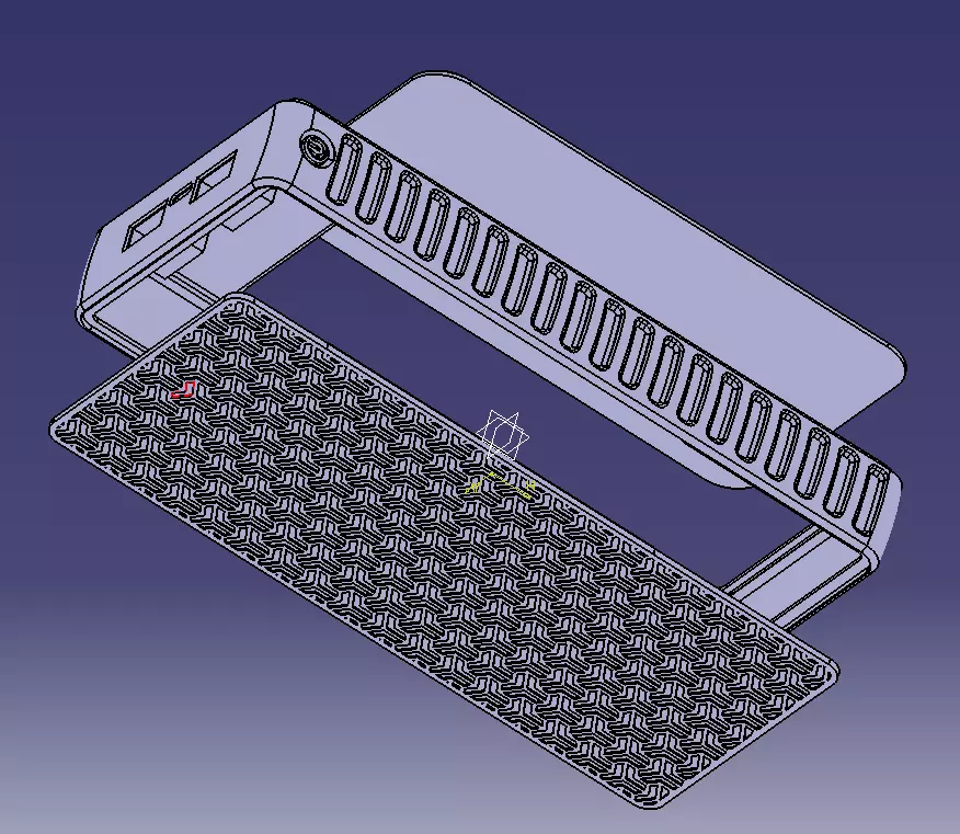 Power Bank Enclosure Stone Block Style 3D print model_39