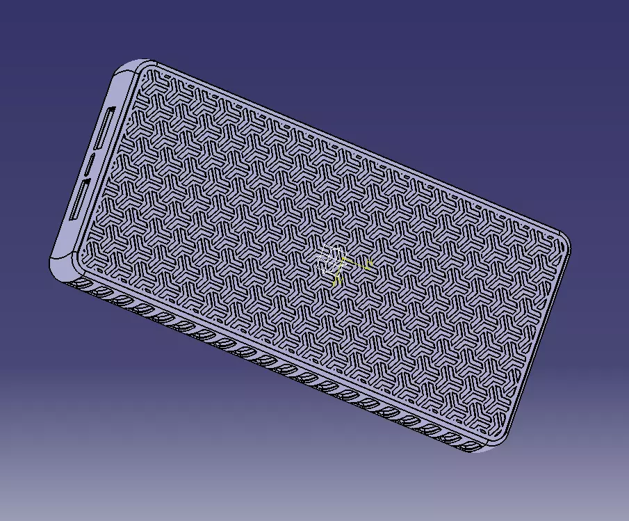 Power Bank Enclosure Stone Block Style 3D print model_17