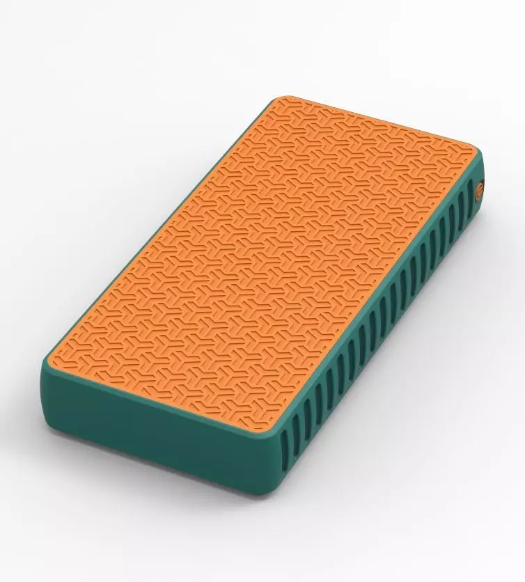 Power Bank Enclosure Stone Block Style 3D print model_46
