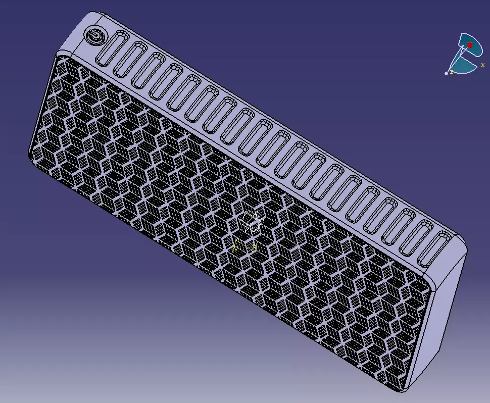 Power Bank Enclosure Square Box Style 3D print model_11