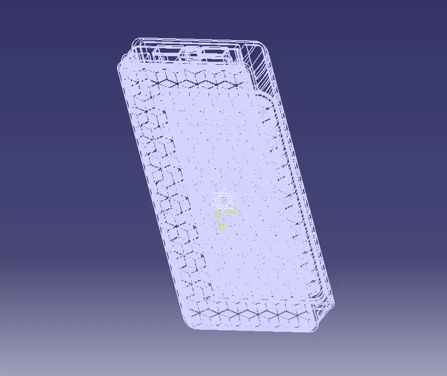 Power Bank Enclosure Square Box Style 3D print model_30