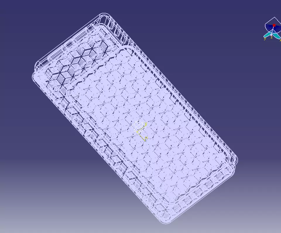 Power Bank Enclosure Square Box Style 3D print model_8