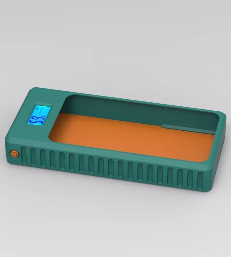 Power Bank Enclosure Square Box Style 3D print model_50