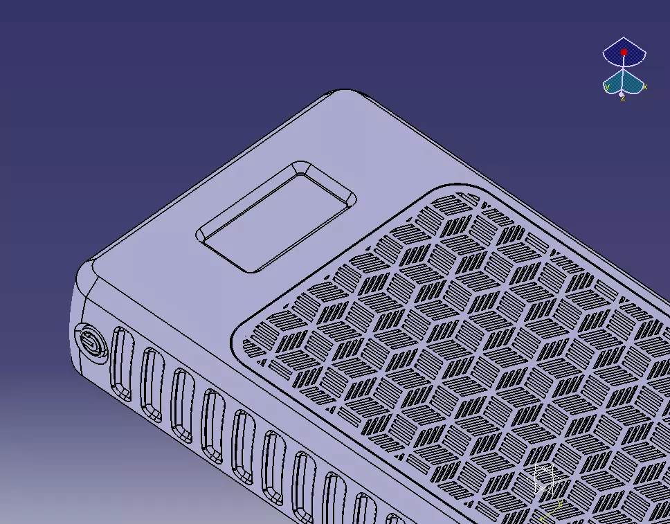 Power Bank Enclosure Square Box Style 3D print model_9