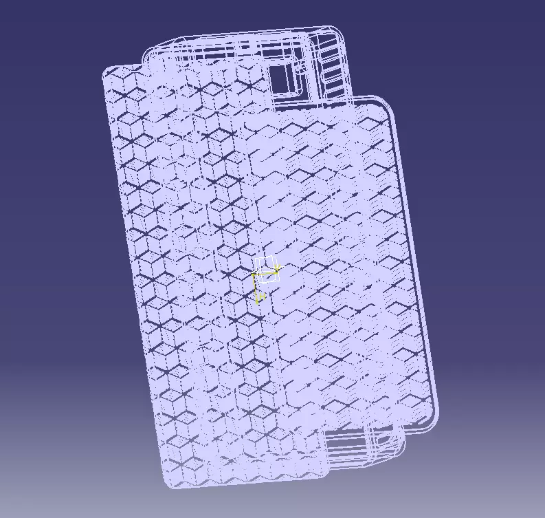 Power Bank Enclosure Square Box Style 3D print model_40