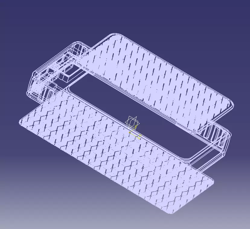 Power Bank Enclosure Square Box Style 3D print model_34