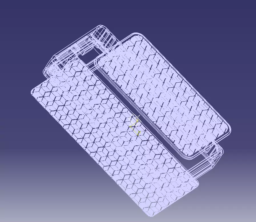 Power Bank Enclosure Square Box Style 3D print model_36