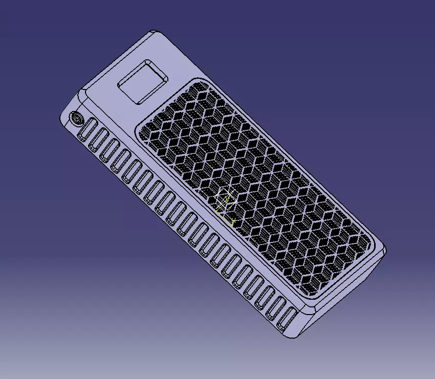 Power Bank Enclosure Square Box Style 3D print model_17