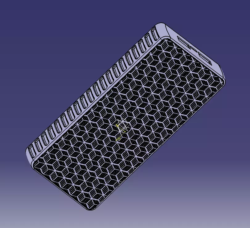 Power Bank Enclosure Square Box Style 3D print model_23