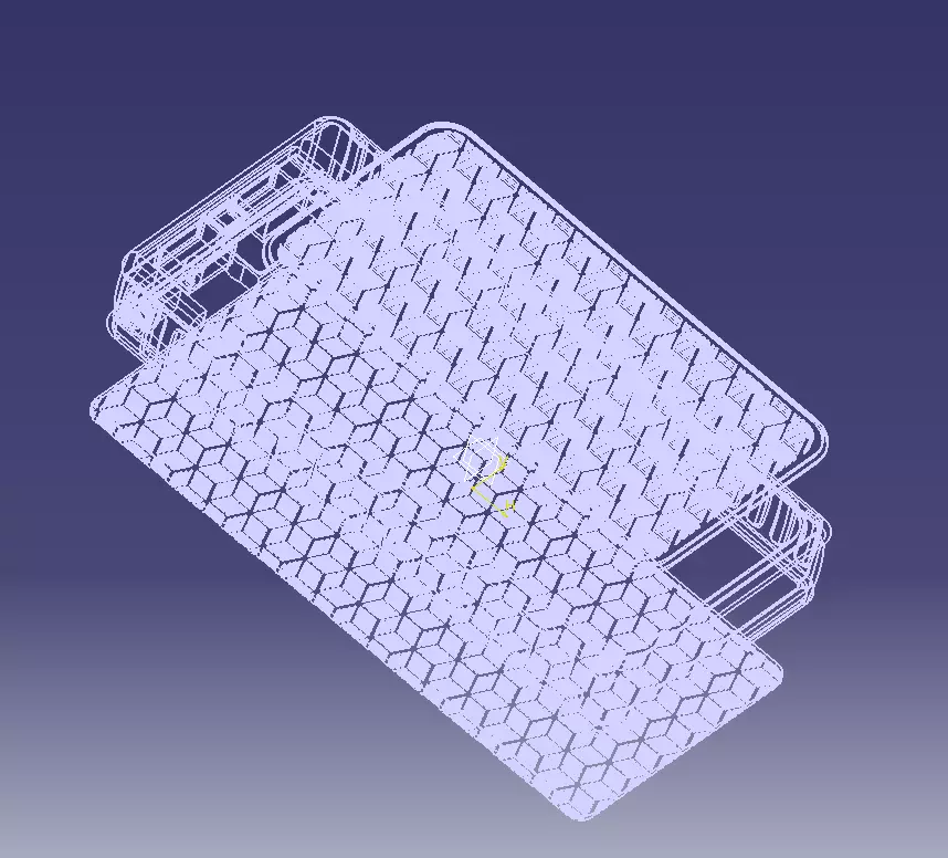 Power Bank Enclosure Square Box Style 3D print model_32