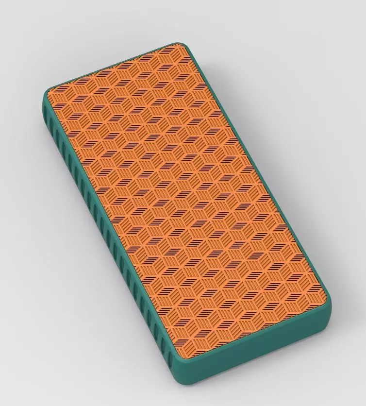 Power Bank Enclosure Square Box Style 3D print model_56