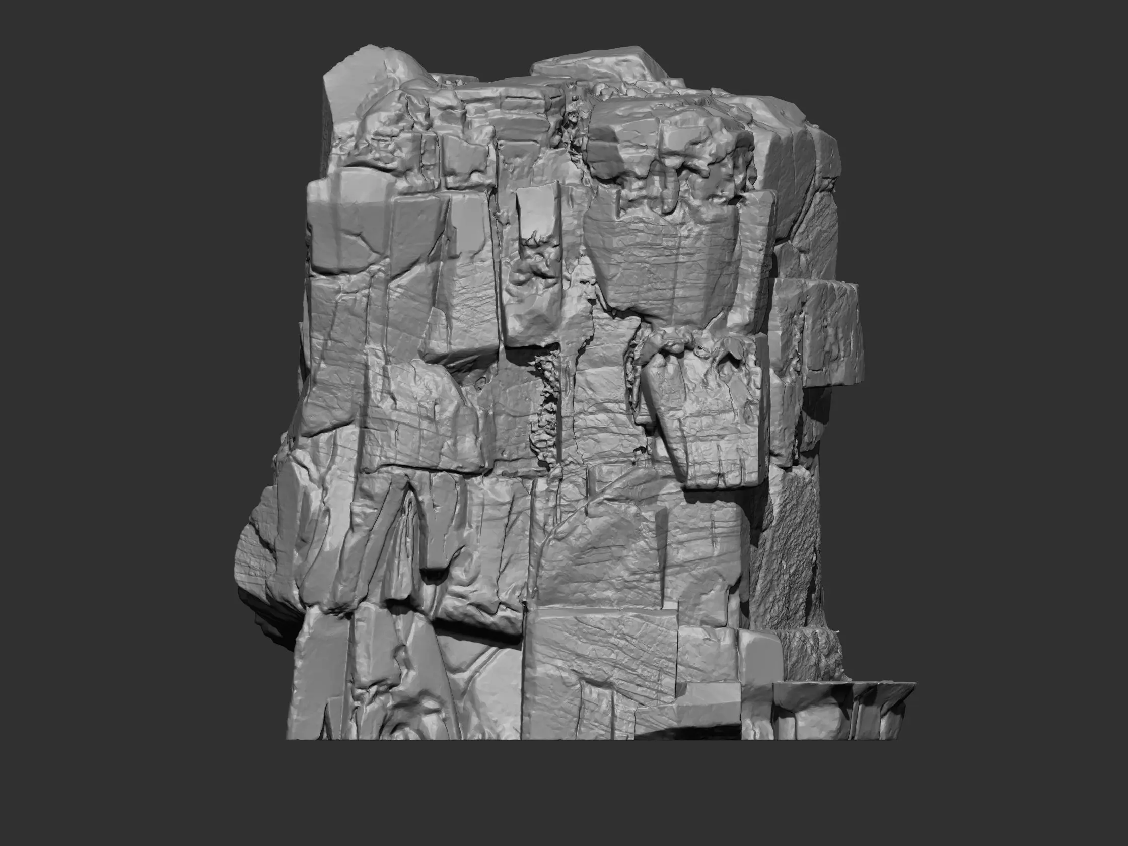 Rock and Cliff IMM Brushes 15 in one Vol 1 3D model_24