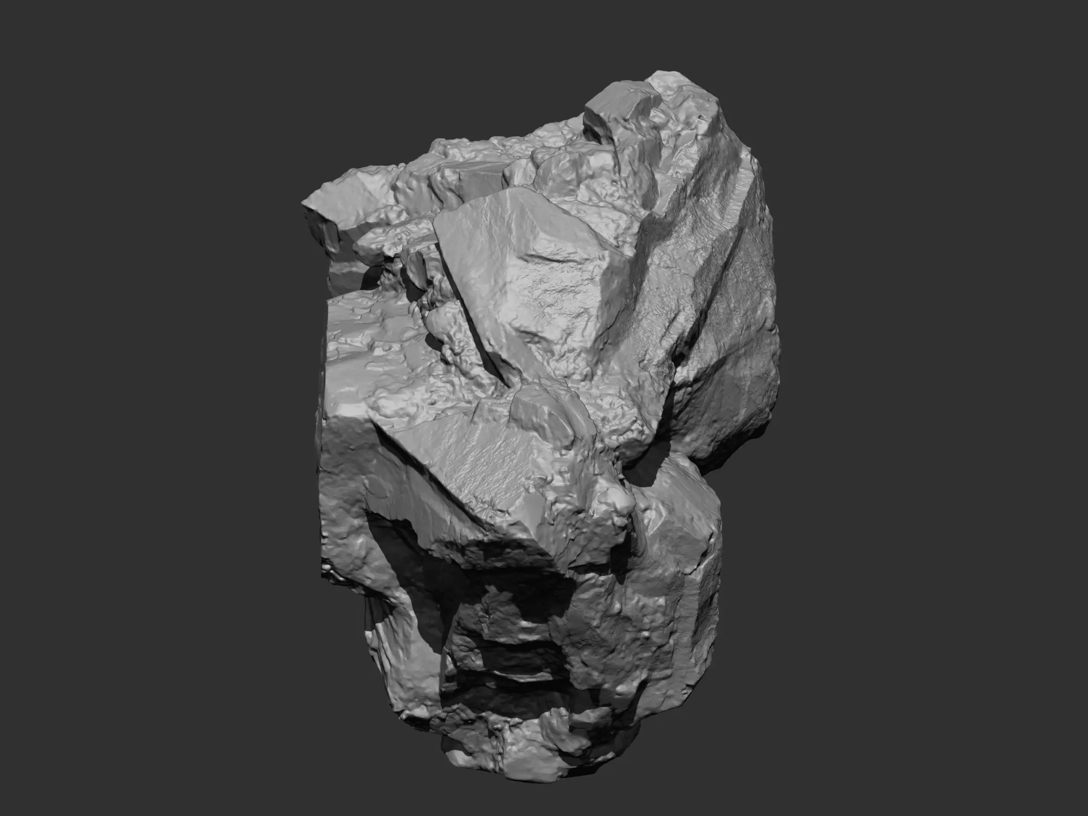 Rock and Cliff IMM Brushes 15 in one Vol 1 3D model_42