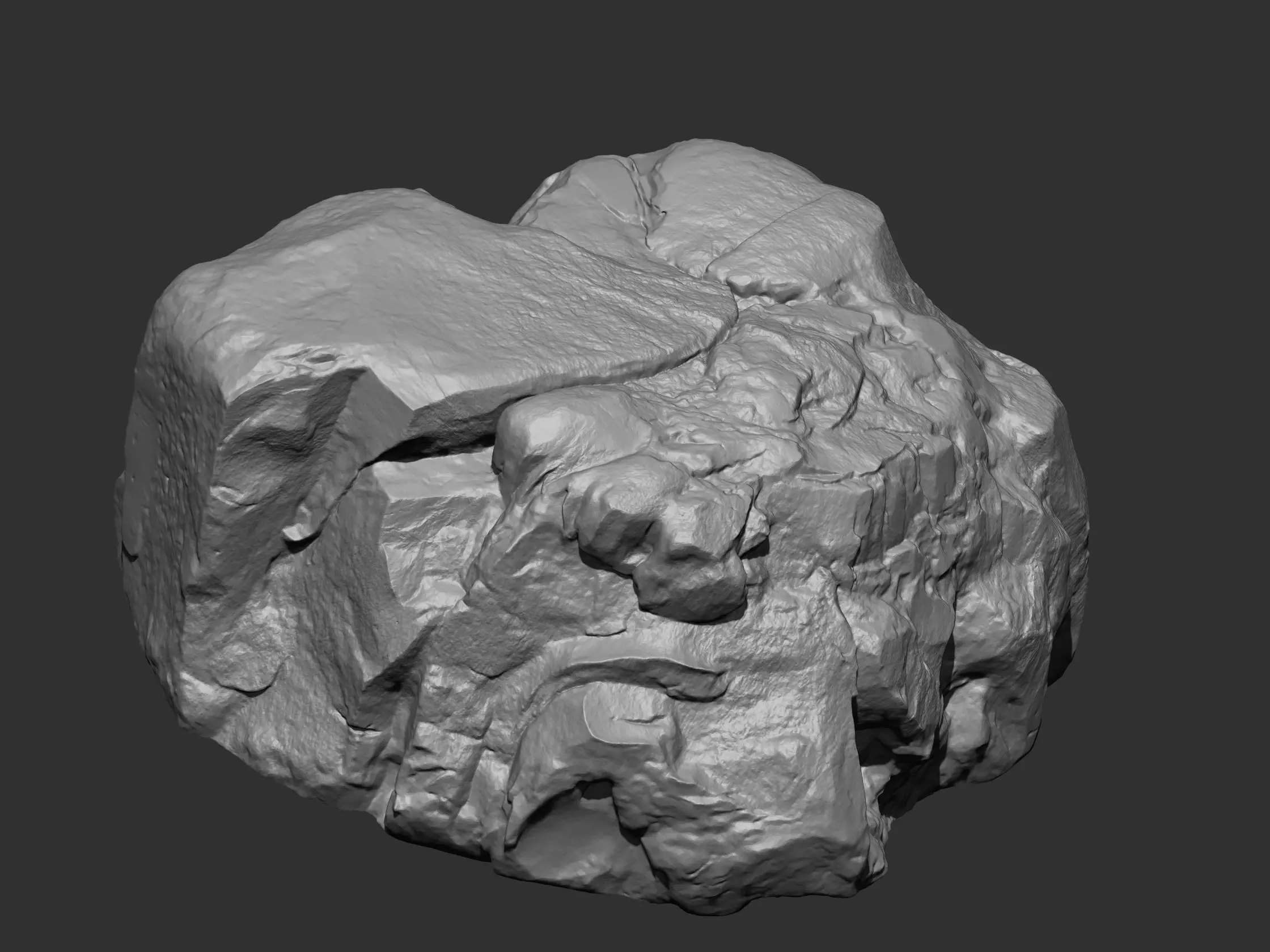 Rock and Cliff IMM Brushes 15 in one Vol 1 3D model_29