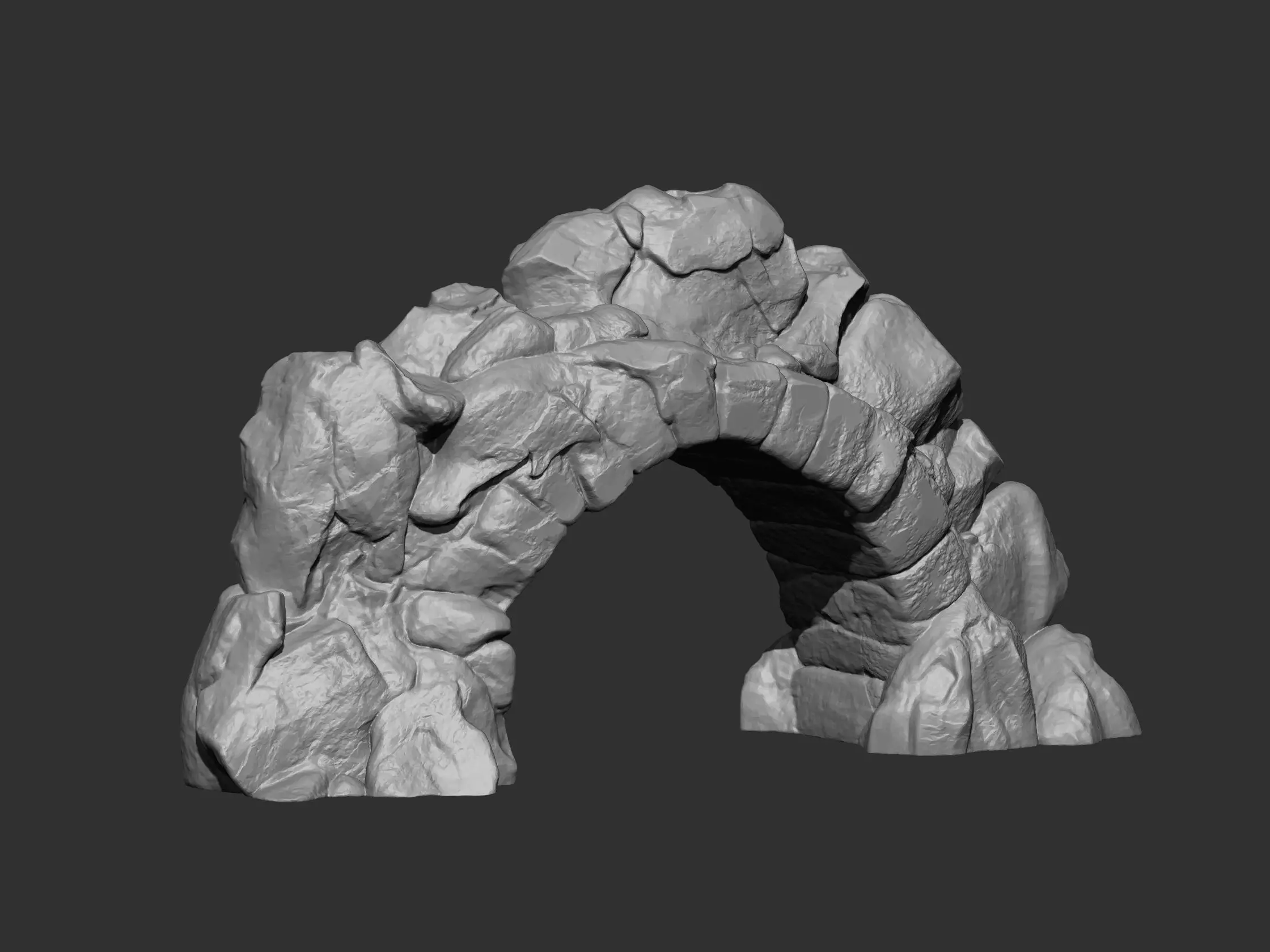 Rock and Cliff IMM Brushes 15 in one Vol 1 3D model_40