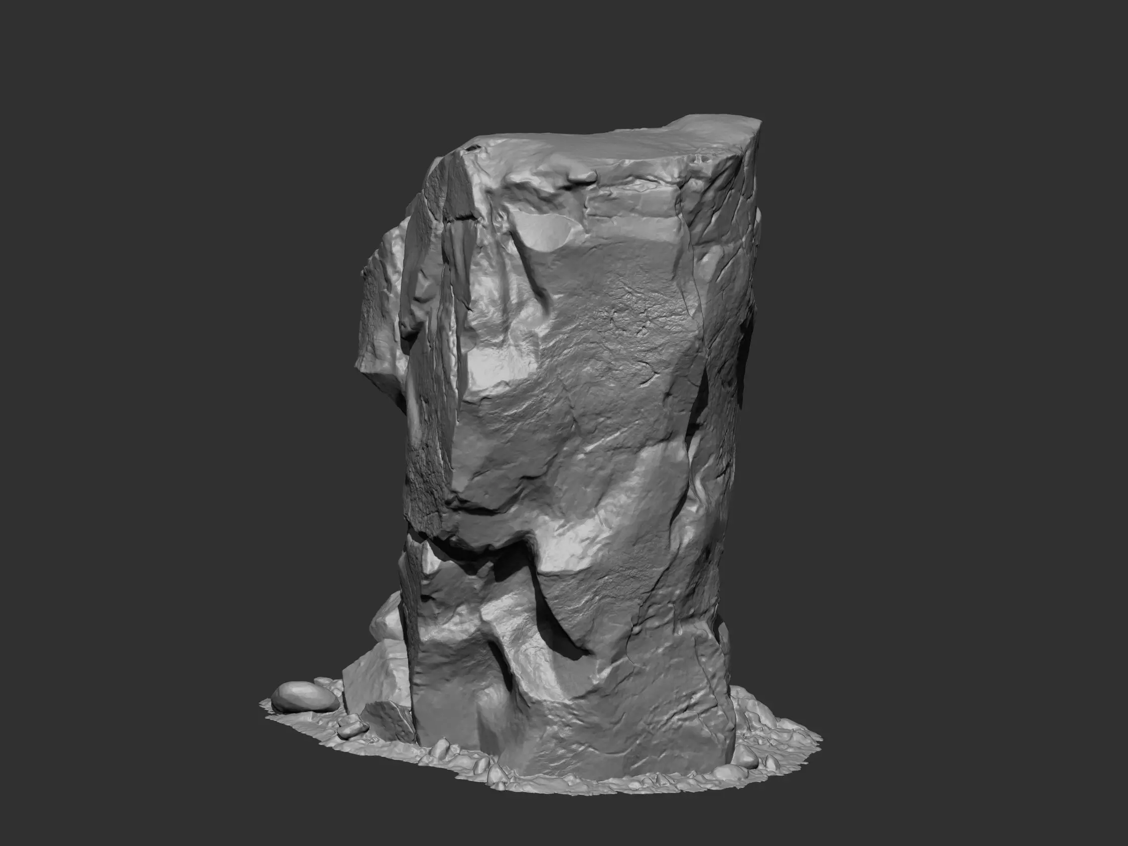 Rock and Cliff IMM Brushes 15 in one Vol 1 3D model_2