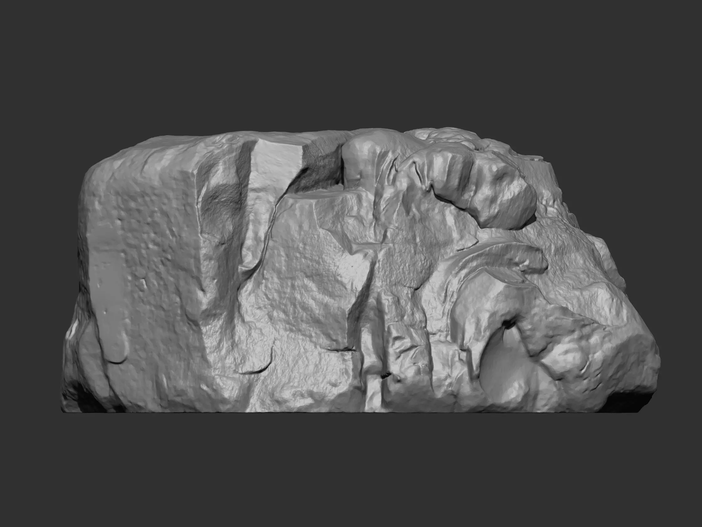 Rock and Cliff IMM Brushes 15 in one Vol 1 3D model_25