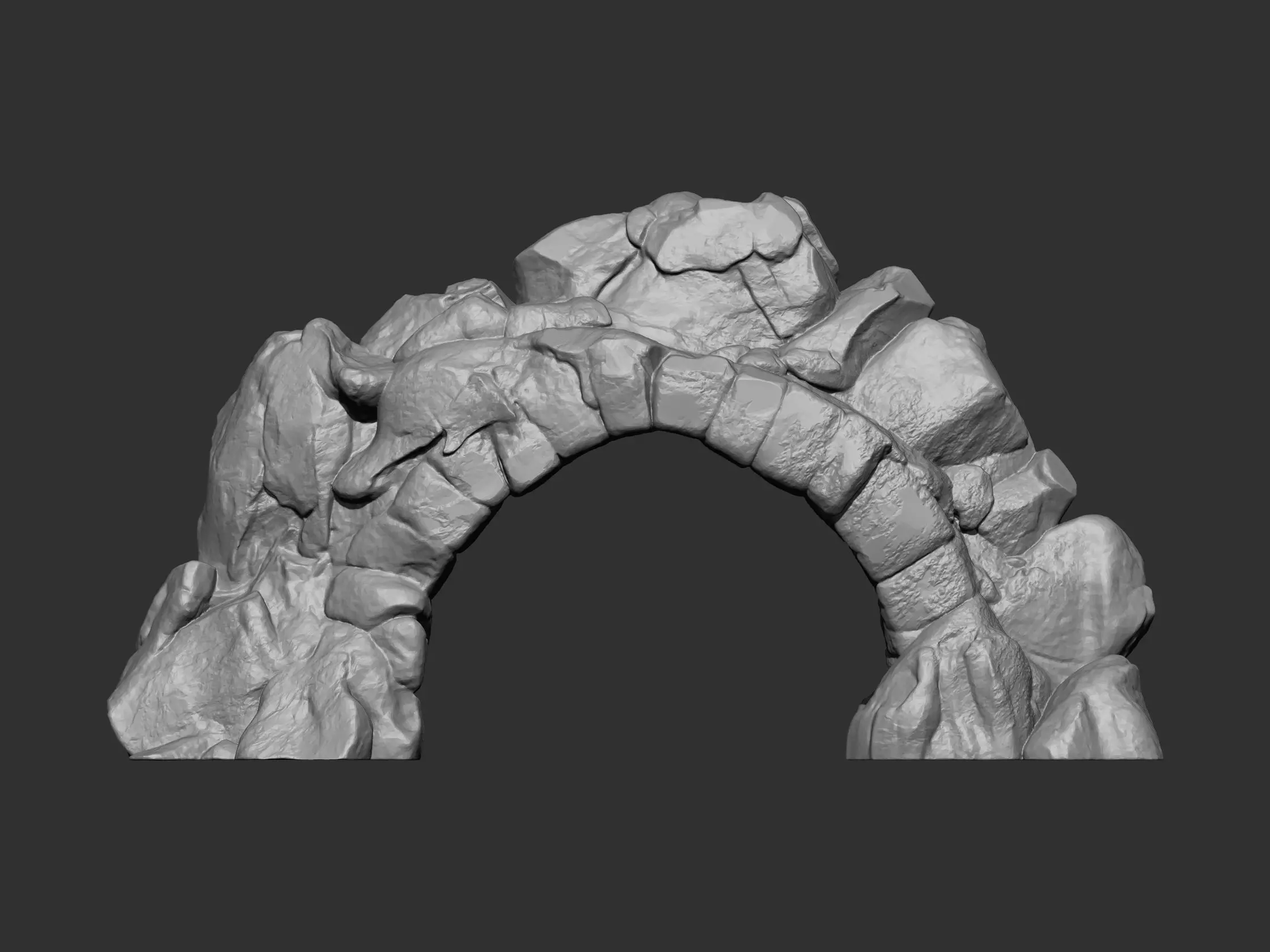 Rock and Cliff IMM Brushes 15 in one Vol 1 3D model_38