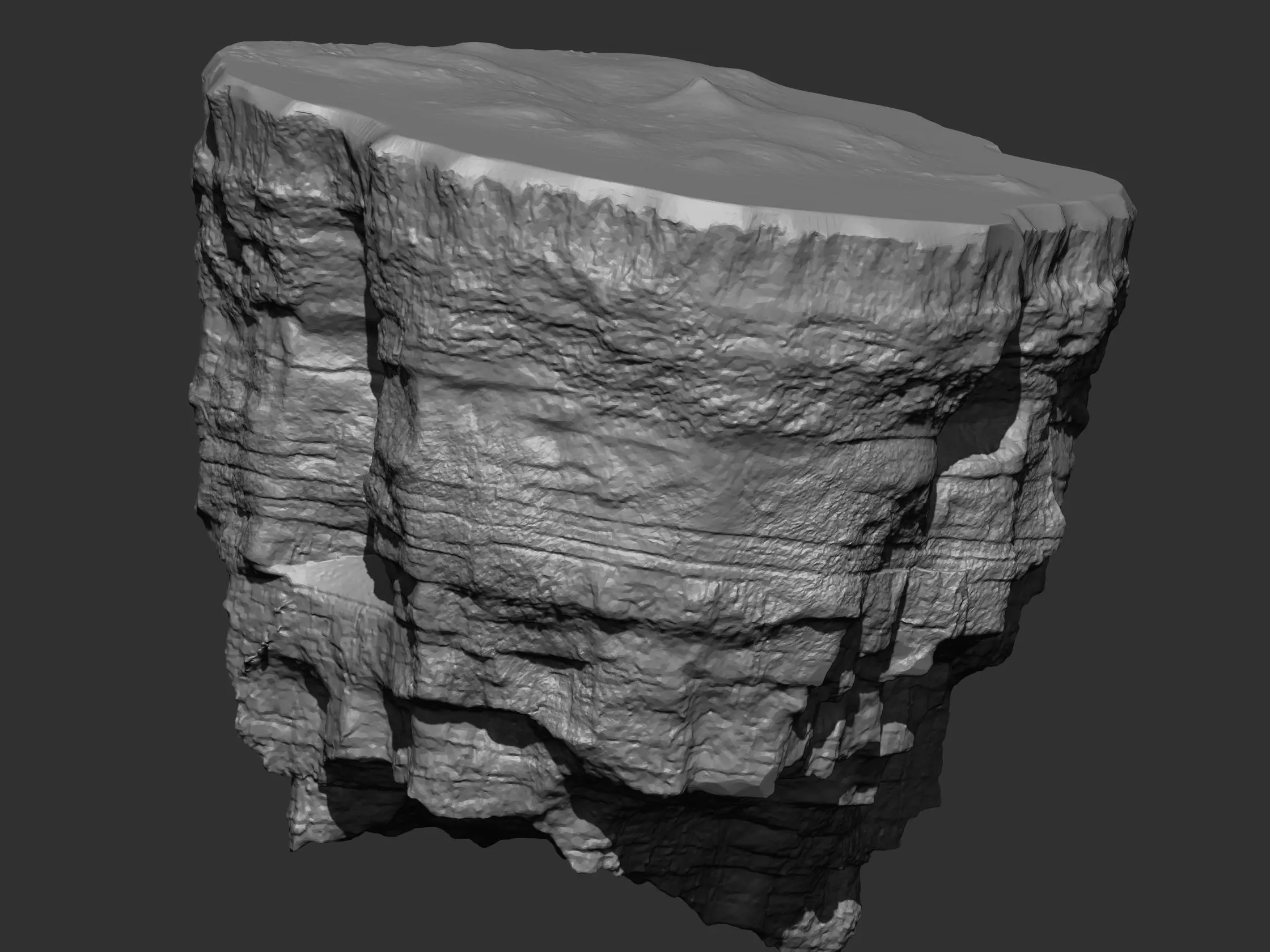 Rock and Cliff IMM Brushes 15 in one Vol 1 3D model_8