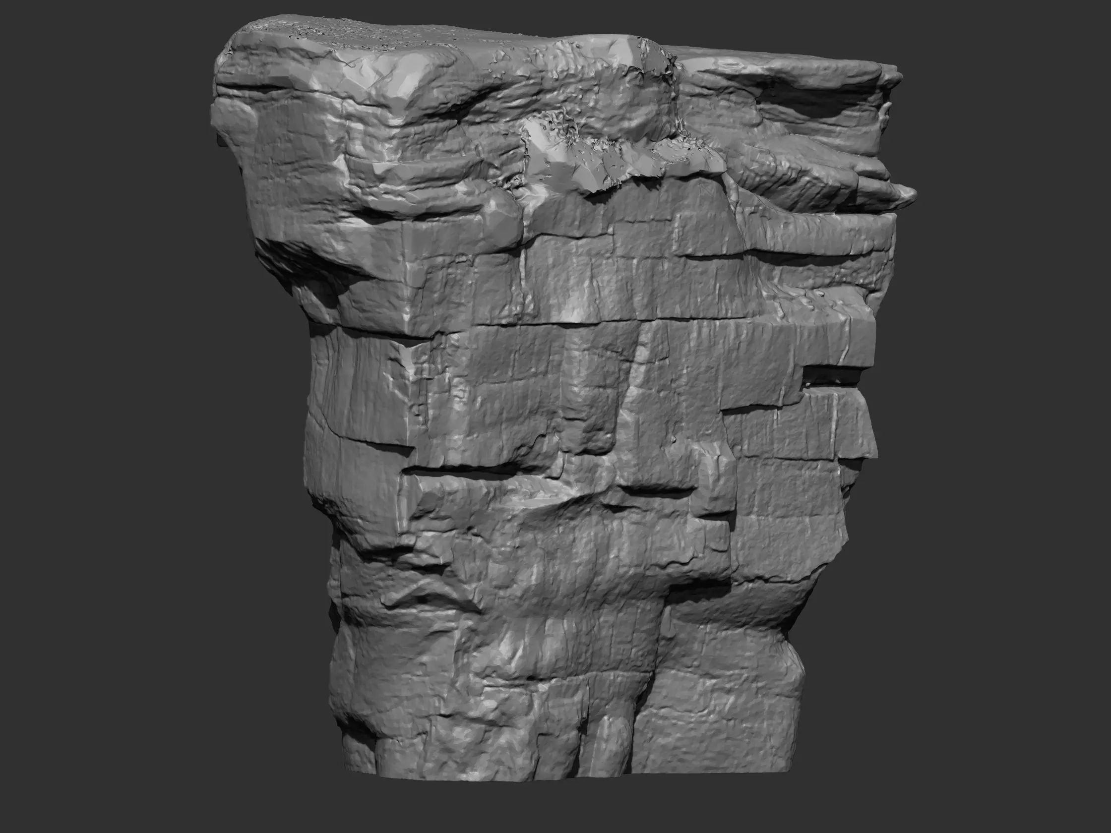 Rock and Cliff IMM Brushes 15 in one Vol 1 3D model_3