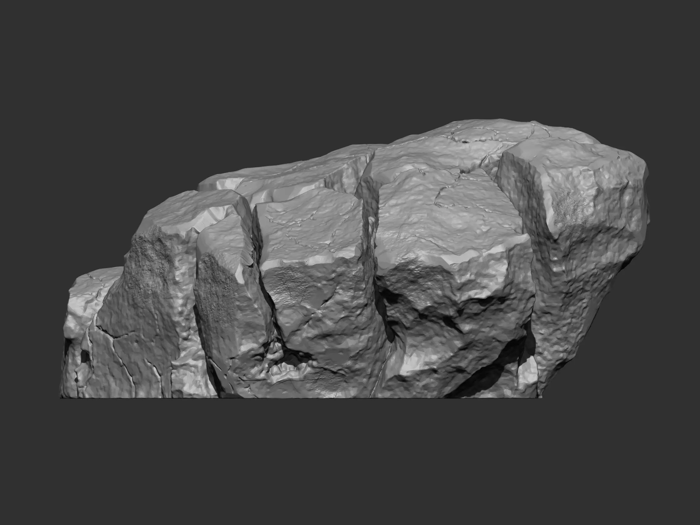 Rock and Cliff IMM Brushes 15 in one Vol 1 3D model_13
