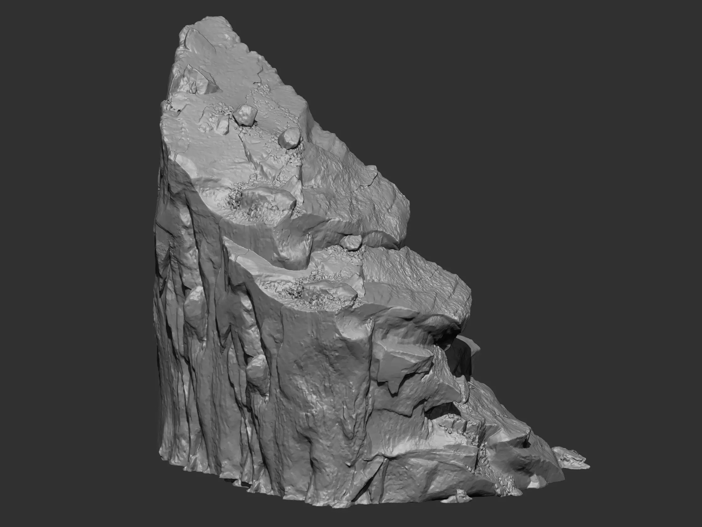 Rock and Cliff IMM Brushes 15 in one Vol 1 3D model_48