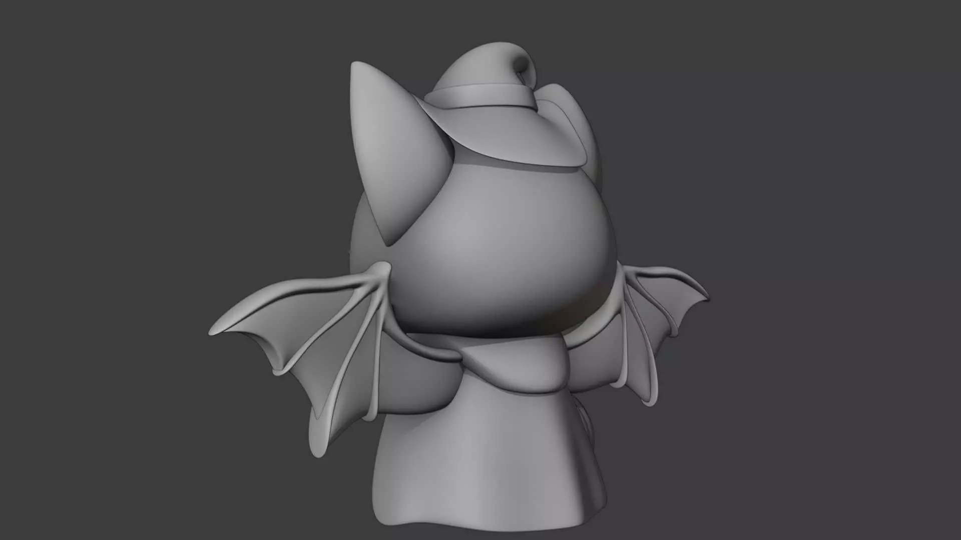 Halloween bat 04 3D print model_11