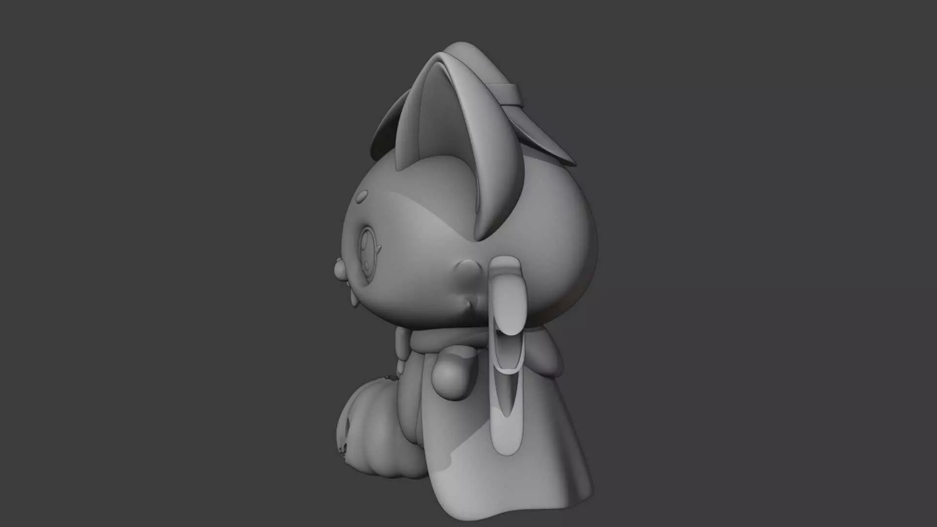 Halloween bat 04 3D print model_13