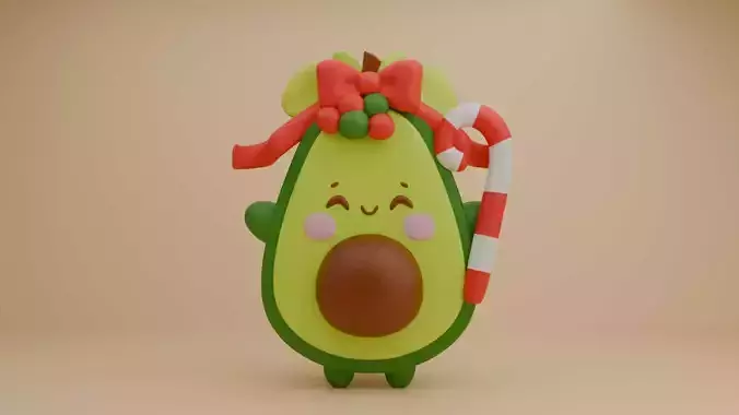 Christmas avocado 06