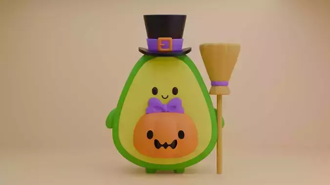 Halloween avocado 05