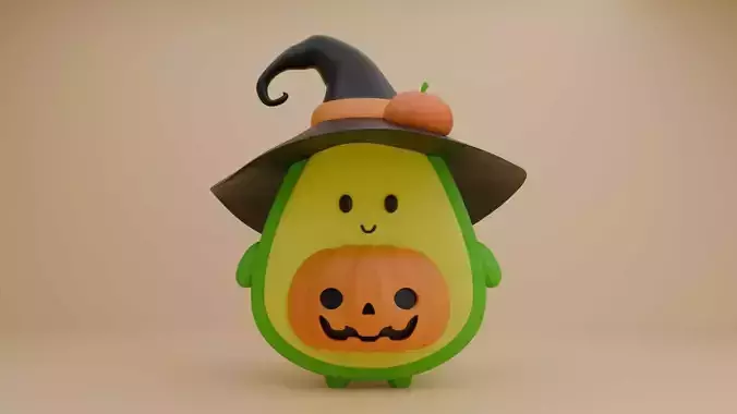 Halloween avocado 04