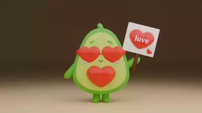 Valentine avocado 03