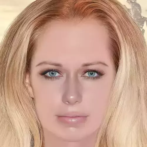 Kendra Wilkinson Head - No Hair - Low poly head for game