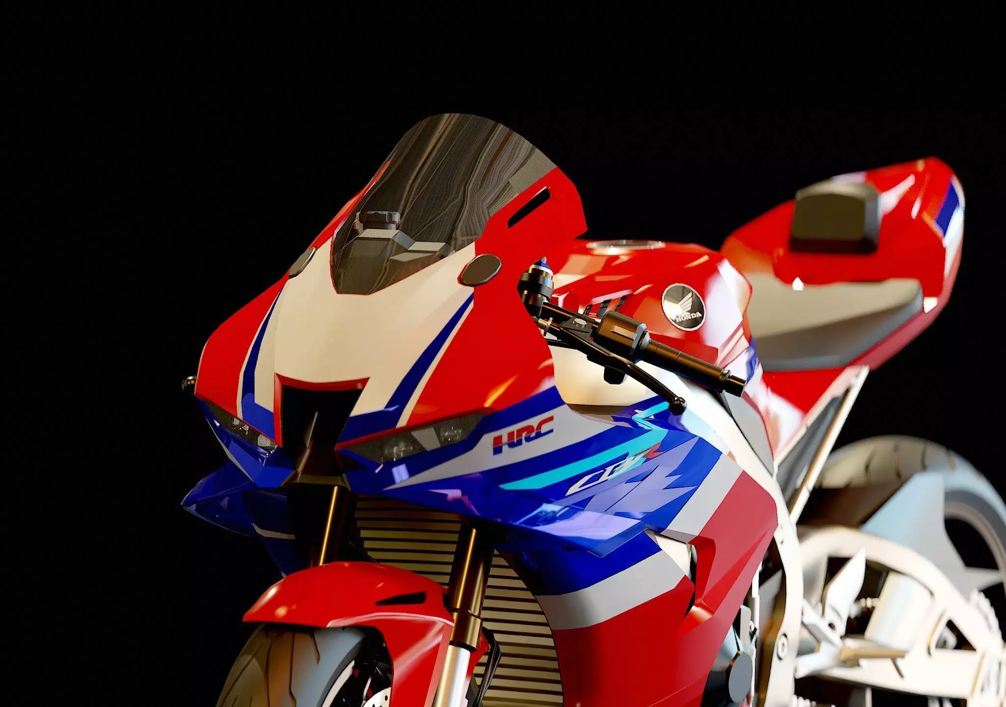 Base model Honda CBR 1000RR R 2024 3D model_10