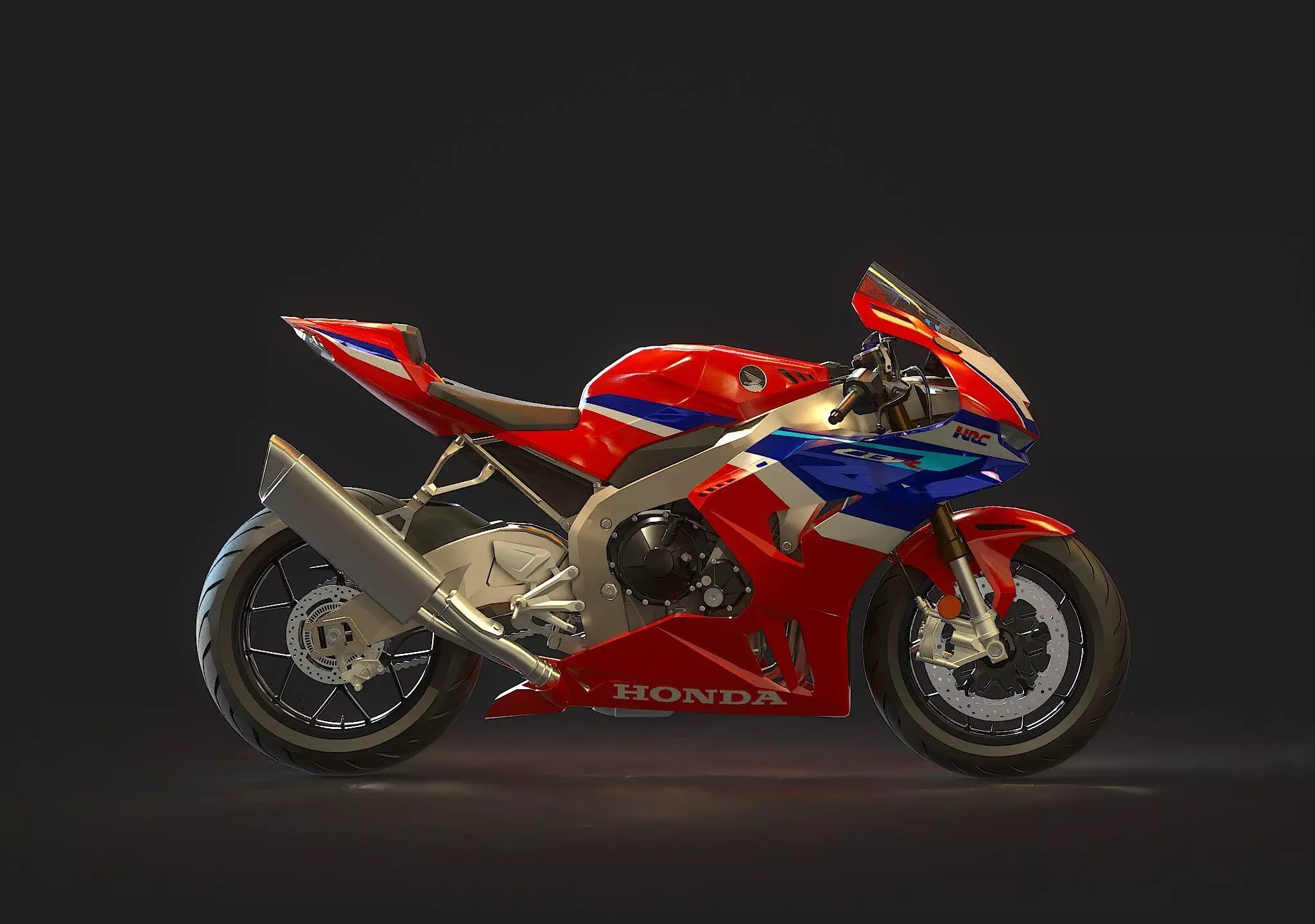 Base model Honda CBR 1000RR R 2024 3D model_5