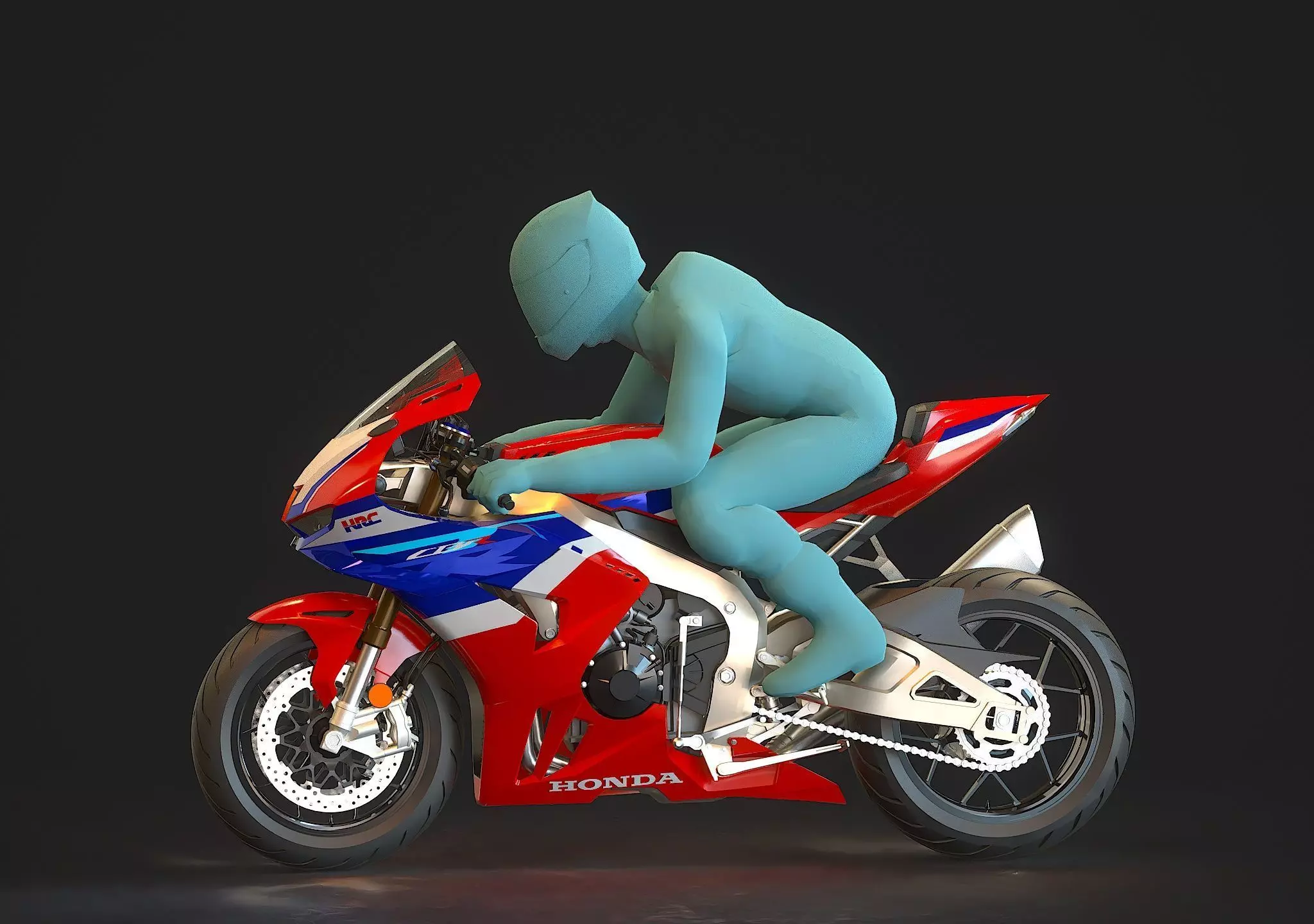 Base model Honda CBR 1000RR R 2024 3D model_12