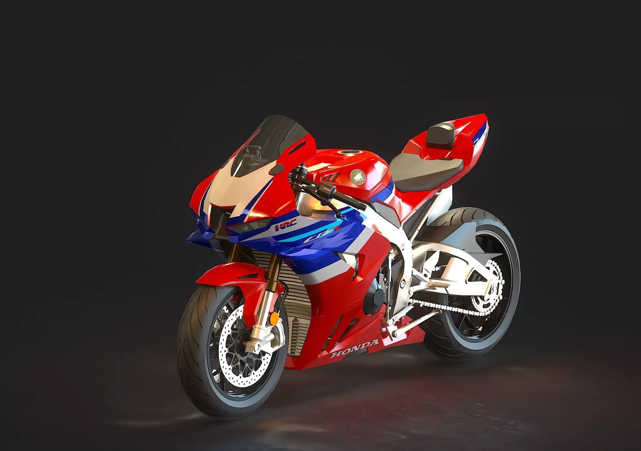 Base model Honda CBR 1000RR R 2024 3D model_0