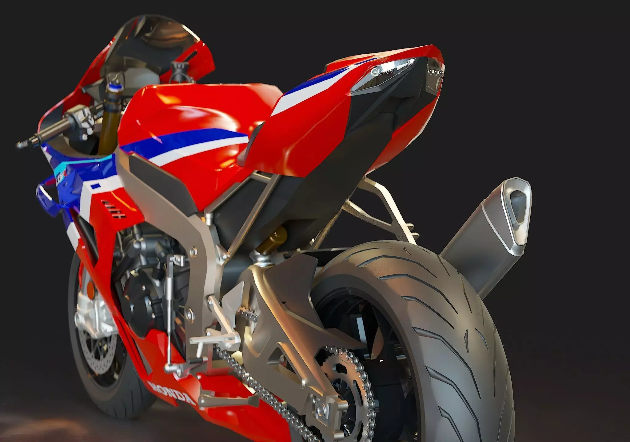 Base model Honda CBR 1000RR R 2024 3D model_11