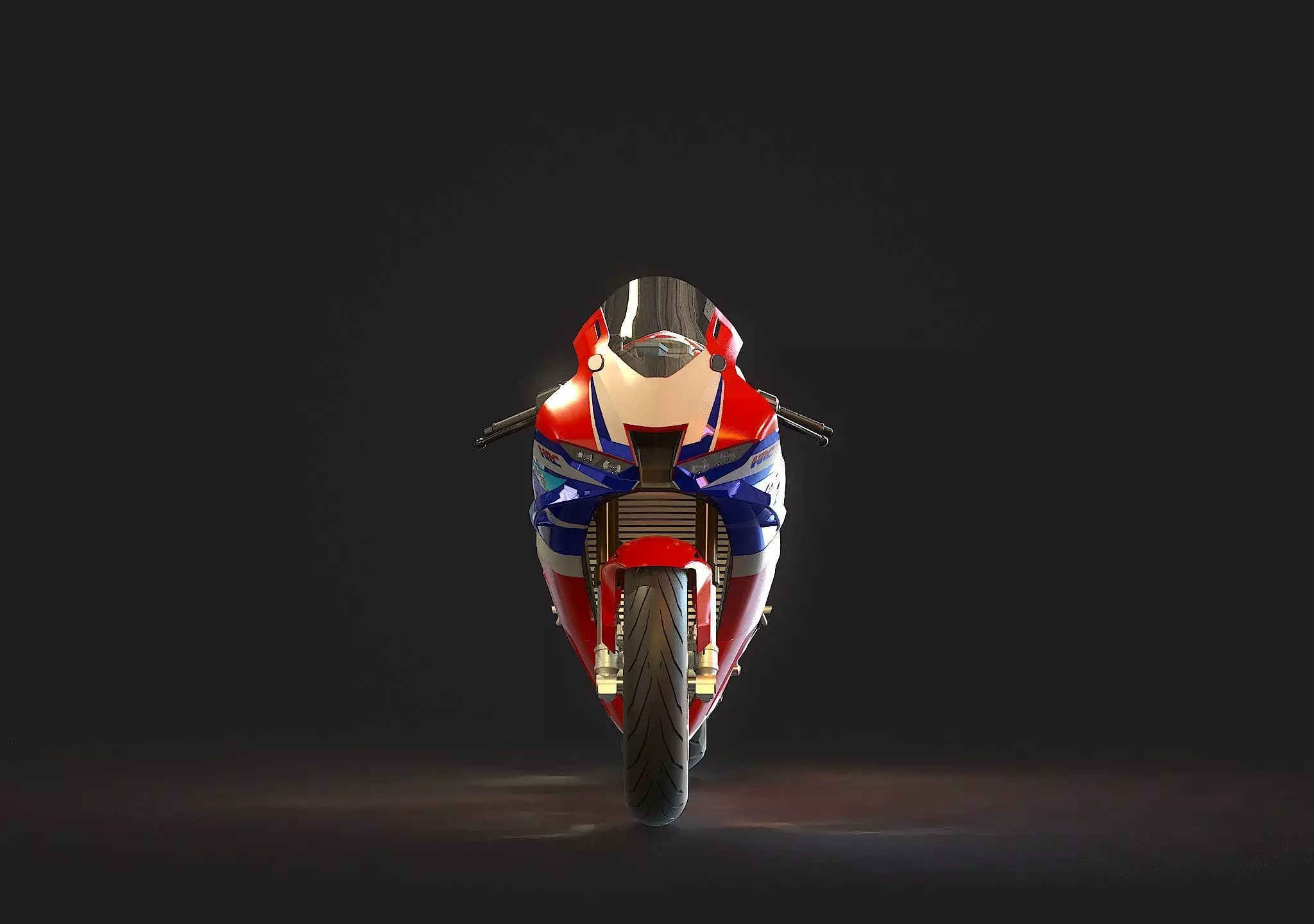 Base model Honda CBR 1000RR R 2024 3D model_6