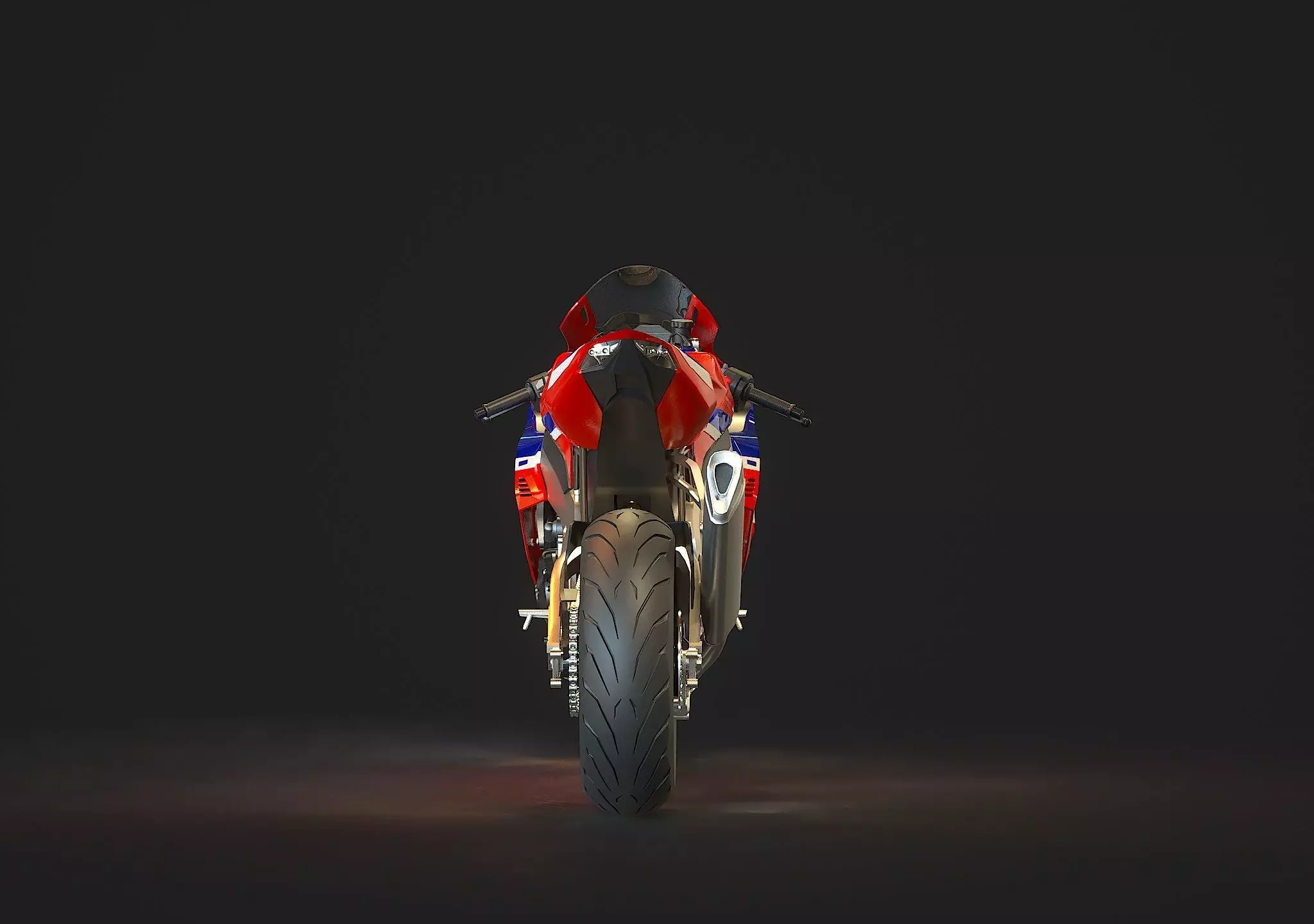 Base model Honda CBR 1000RR R 2024 3D model_7