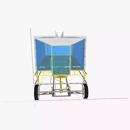 AT minivan EM 3D model