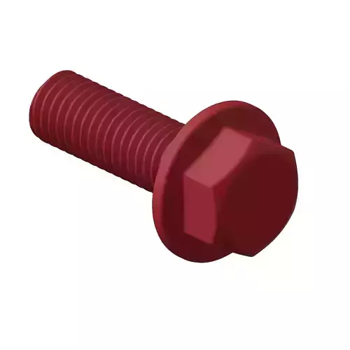 Plastic Flanged Bolt Toy