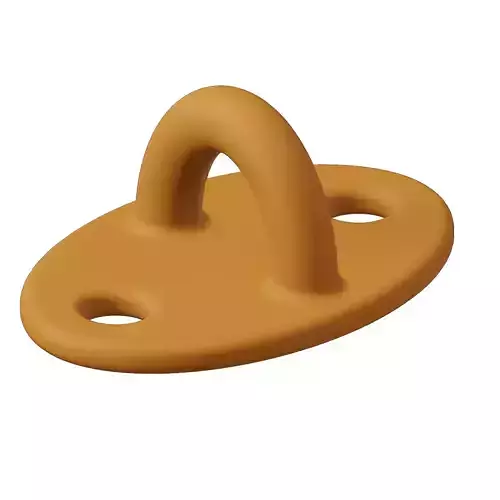 Plastic Window Eye Latch Toy