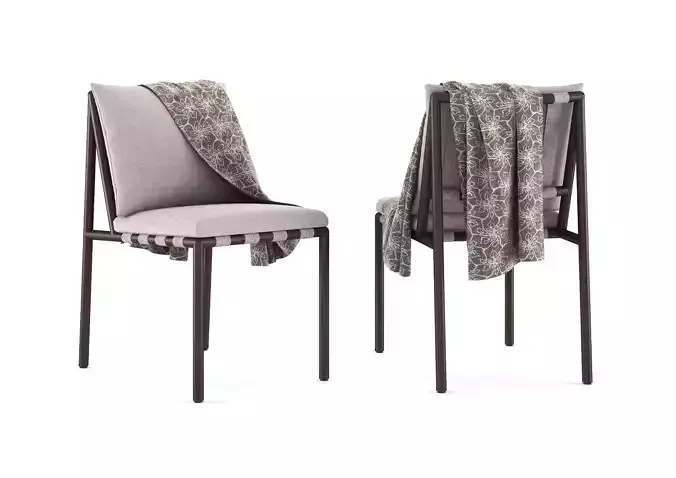 KAEL DINING SIDE CHAIR -  STRAP