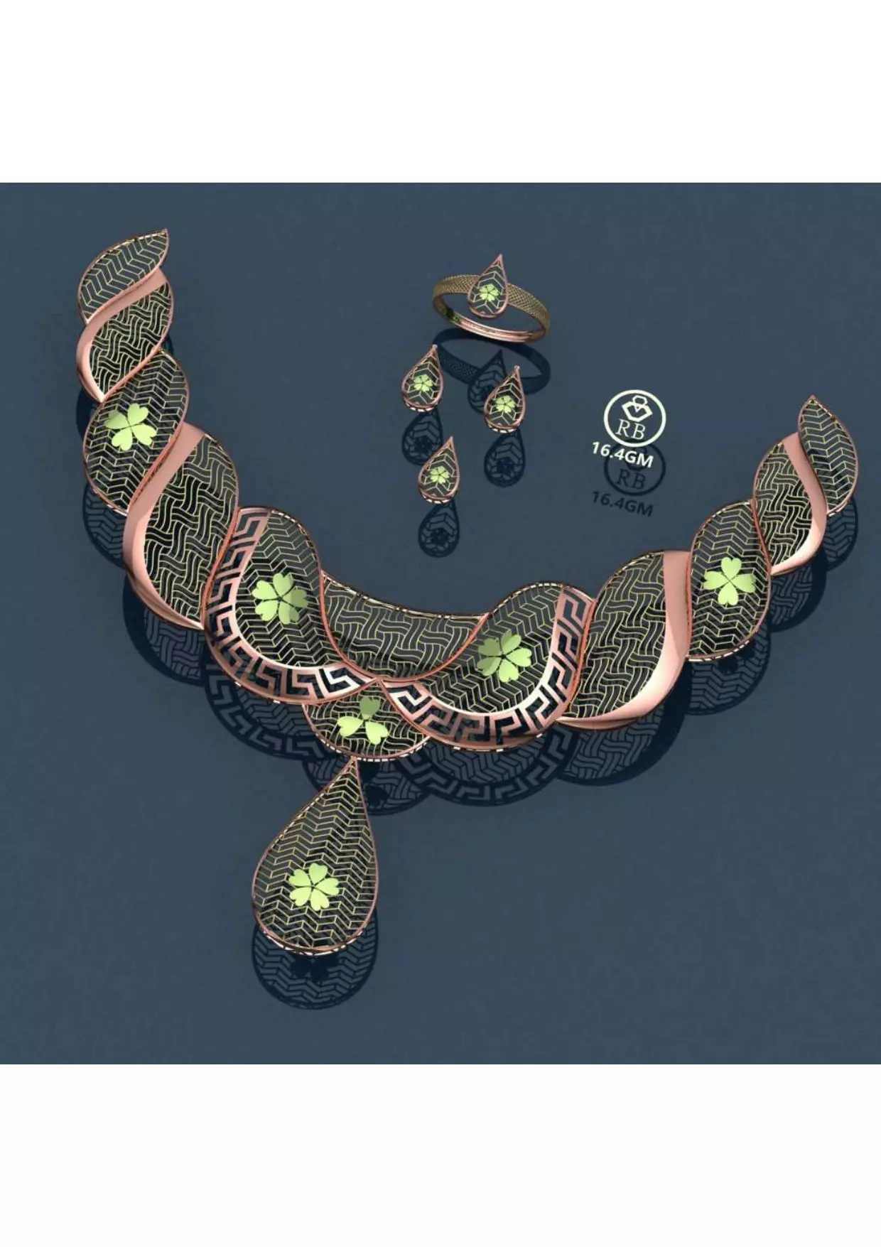 20 PLUS Lightweight Turkey Jewelry Sets CAD Pack 3D print model