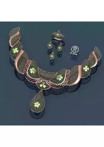 20 PLUS Lightweight Turkey Jewelry Sets CAD Pack  