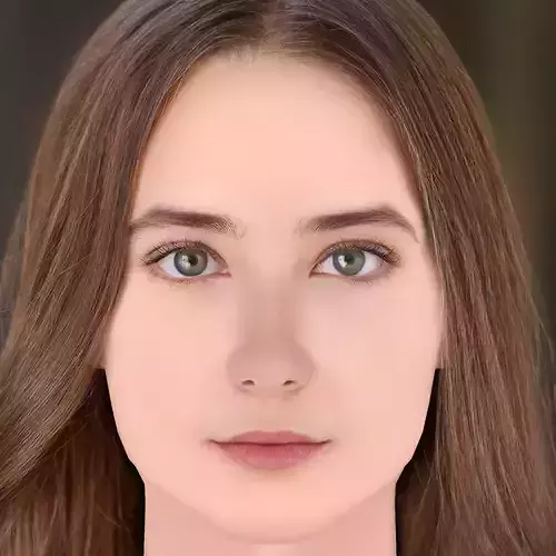 Kensington Tallman Head - No Hair - Low poly head for game