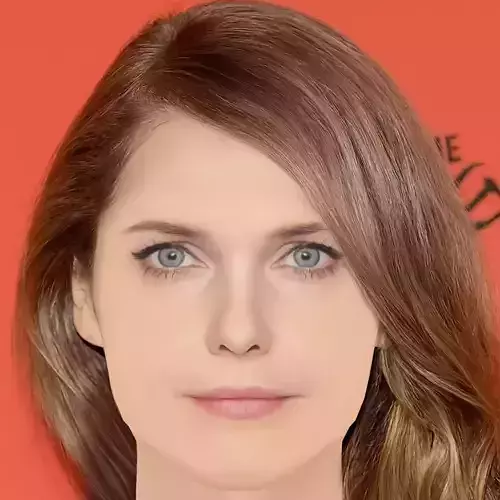 Keri Russell Head - No Hair - Low poly head for game