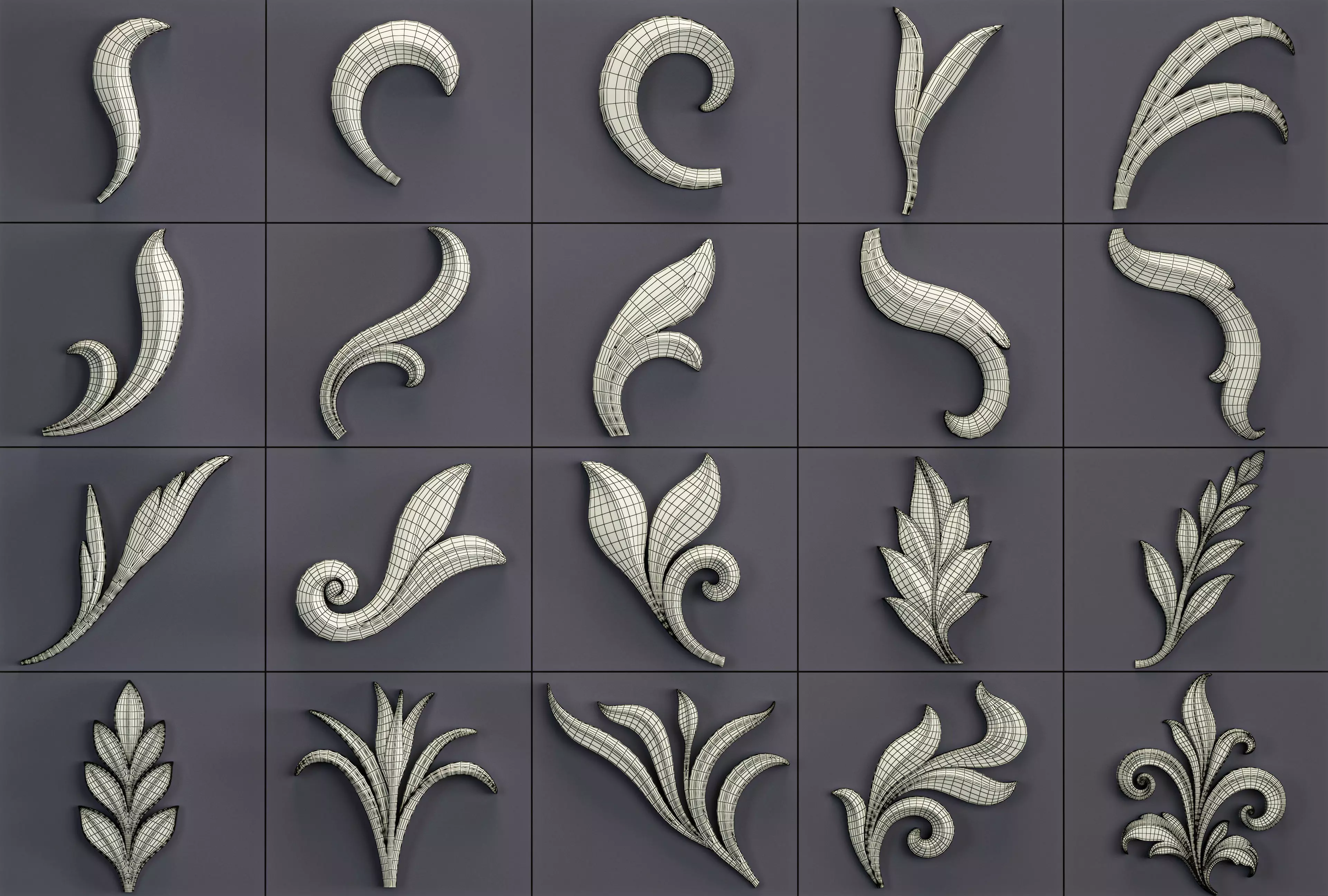 175 ARCHITECTURAL KITBASH - VOL 06 3D model_14